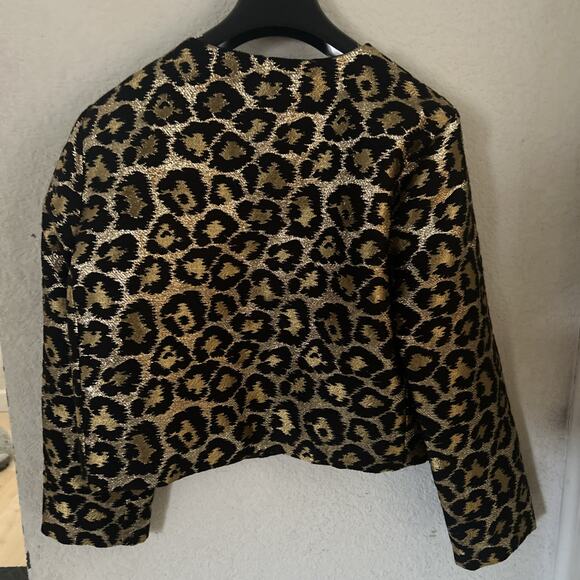 Boden Jacquard Leopard Jacket Size 2 NWT SOLD OUT $199 - Picture 8 of 8